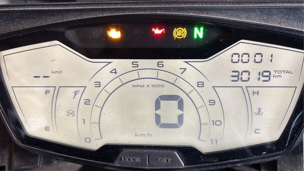 Aprilia Tuono 125 Licznik Zegar Zegary Wyświetlacz 2022