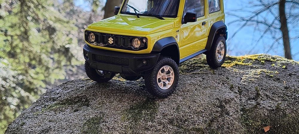 SUZUKI JIMNY skala 1/16 Rc Trial Crawler nie Axial Traxxas