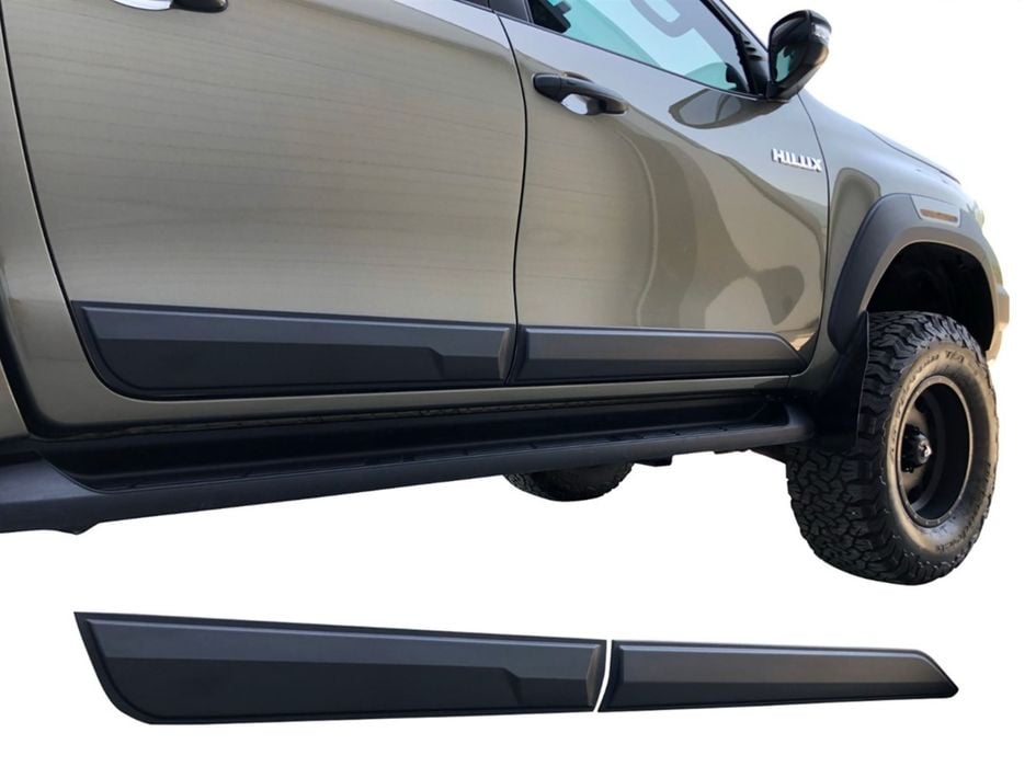 Nakładki na drzwi dokładki ozdobne  Toyota Hilux 2015-