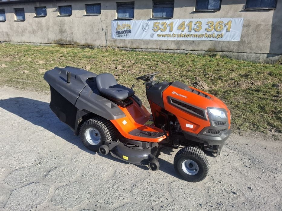 Traktorek kosiarka HUSQVARNA TC 142   20 km briggs&stratton dwa cylind