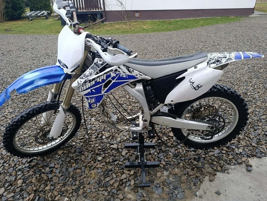 Yamaha WR yz250f - części, koło, zawieszenie, plastiki