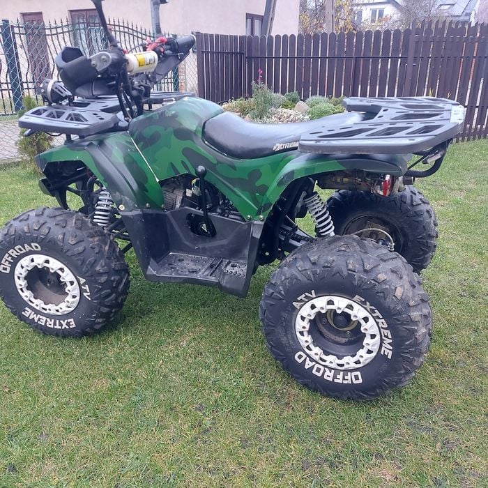Quad atv 125 Xtr Fireshot 1+1 automat z wstecznym barton t rex apollo