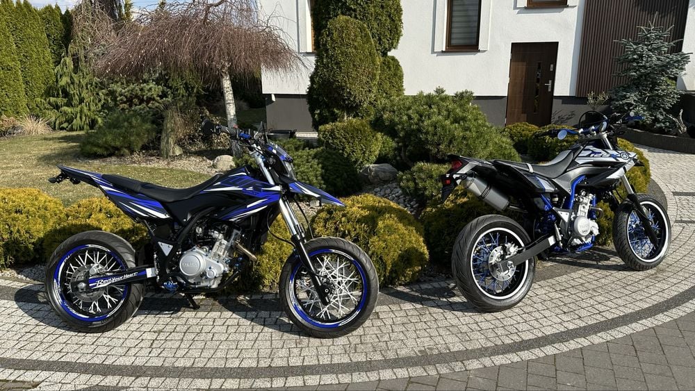 Yamaha WR 125X w idealnym stanie, wydech Giannelli, nowe opony Pirelli
