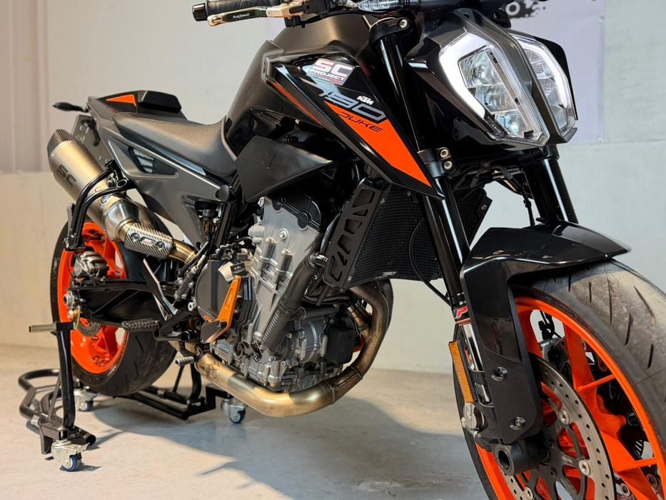 KTM Duke 790L A2 2019 ładny Niemcy/Quickshifter