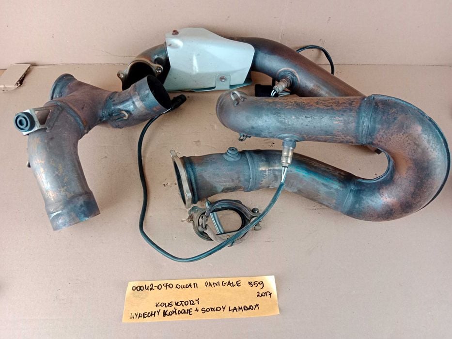 Ducati Panigale 959 Katalizatory Wydechy Końcowe + Sondy Lambda 16-19