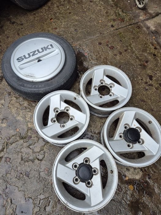 Felgi aluminiowe Suzuki Jimny 15 zapasówka alufelgi Vitara Niva