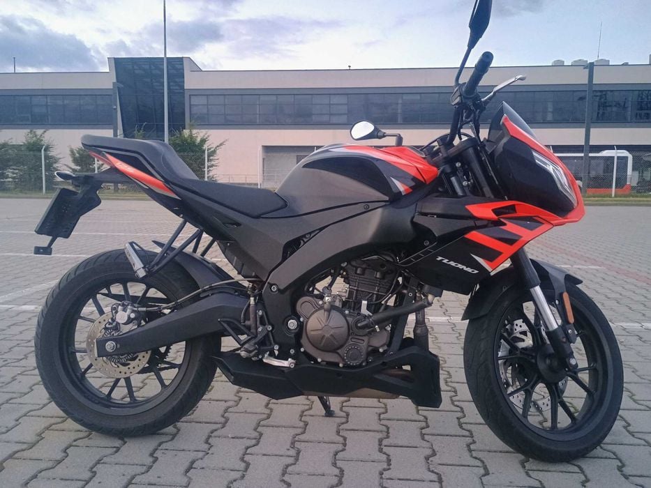 Aprilia Tuono 125 cm3 / 2023r / tylko 4490km / zarejestrowany ważne OC