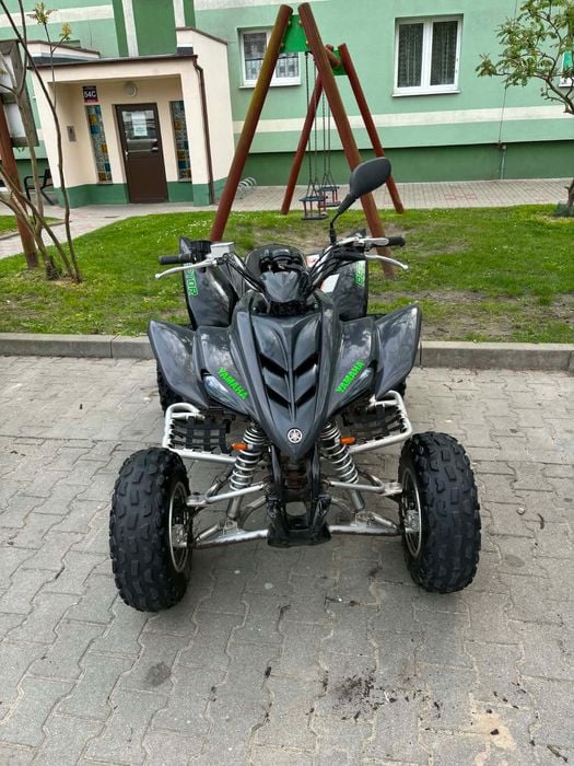 Yamaha Raptor YFM 350R z 2007 rok zarejestrowany