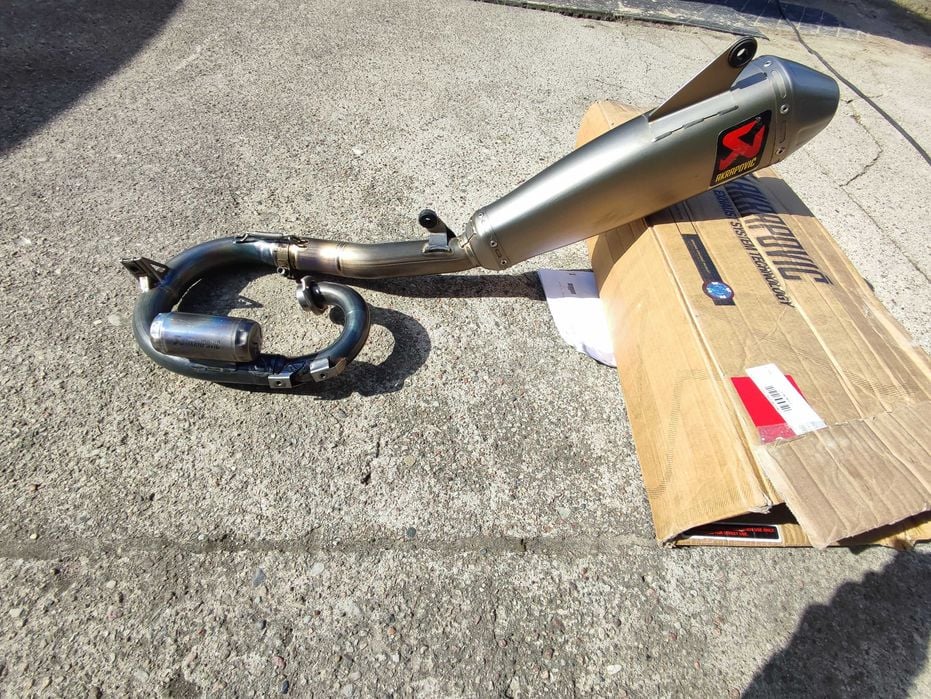 Tłumik, wydech akrapovic tytanowy Yamaha yz250f wr 19-26