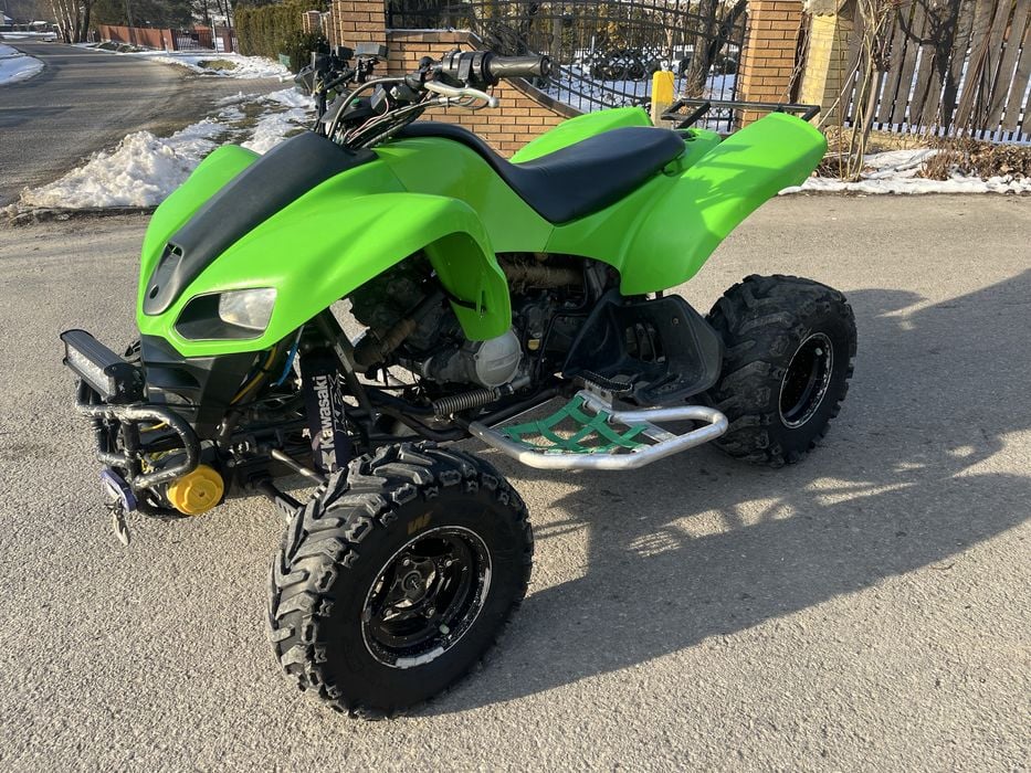Quad Kawasaki KFX 700 V-Twin, HMF! Transport!