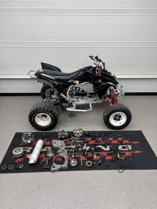 Dawca Części HONDA TRX450R  2005r. Głowica Silnik Skrzynia Stator Magneto Dekiel Moduł Cewka Instalacja