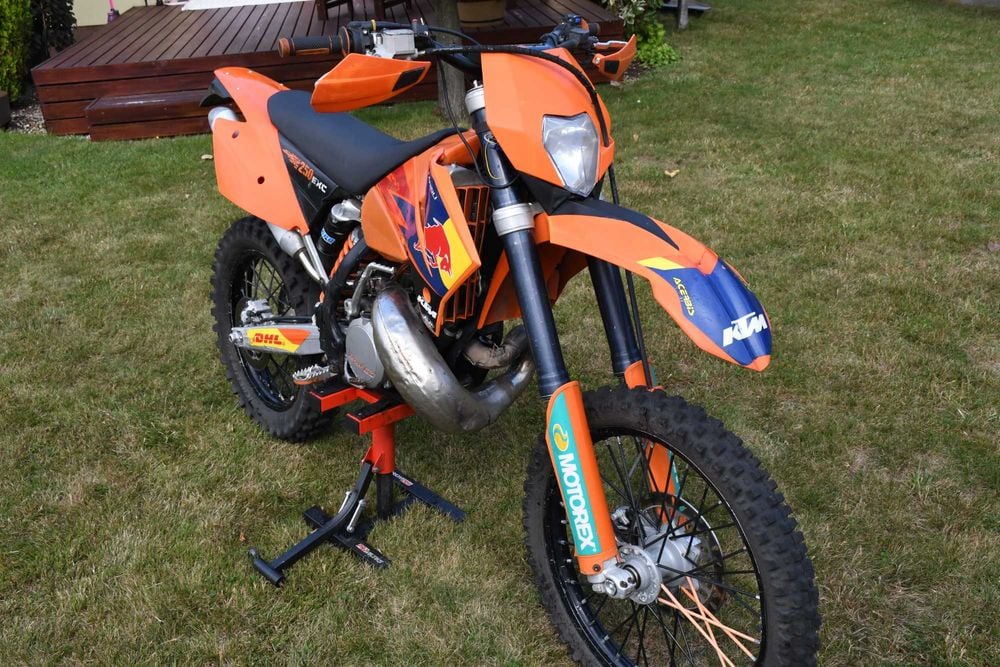KTM EXC 250, 2t, zarejestrowany