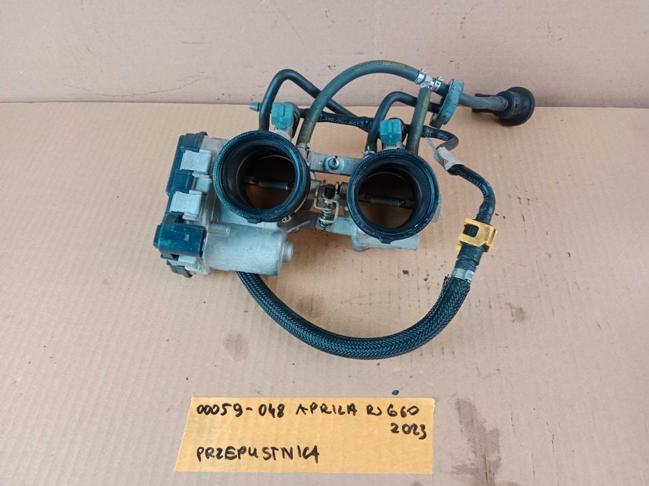 Aprilia RS 660 Przepustnice Przepustnica Wtryski Czujnik 20-25