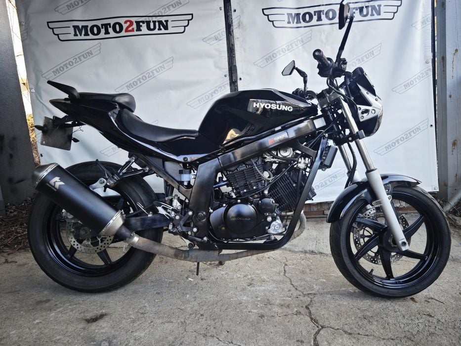 Hyosung GT 125 Naked XL kat A1/B po serwisie RATY Transport Gwarancja