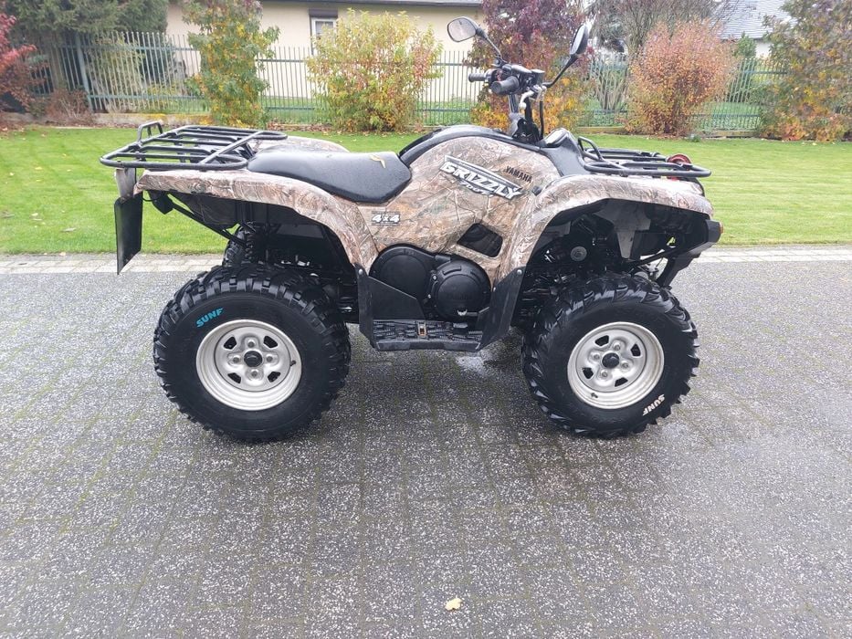 Yamaha grizzly 700 homologacja,wspomaganie,4x4