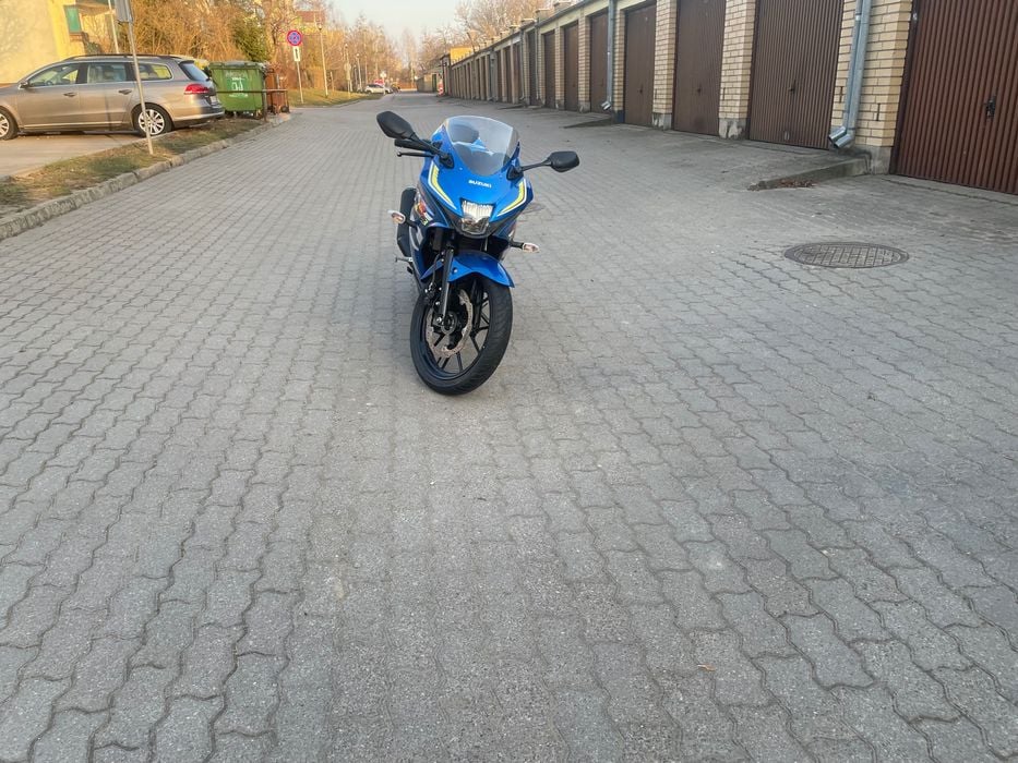 Suzuki GSX-R125 Niski przebieg długie opłaty