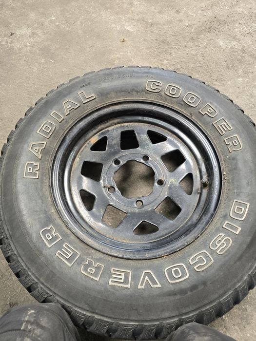 Felga stalowa 15 cali Suzuki Vitara Grand Vitara Samurai Jimny Daihatsu Feroza Rocky Jeep Wrangler 1szt