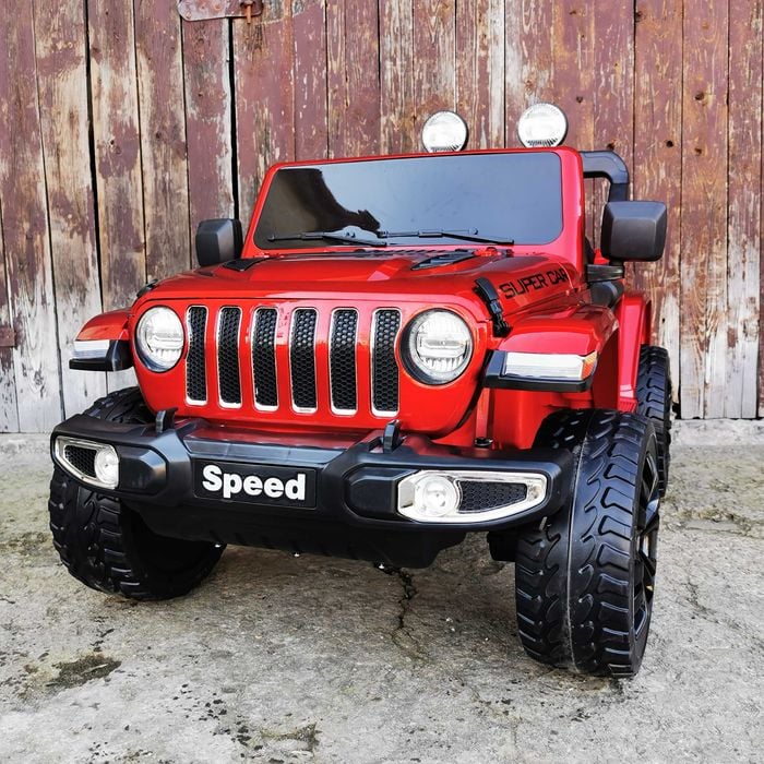 JEEP WRANGLER Terenowy 4x4 Auto AKUMULATOR Elektryczny Rubicon DZIECI