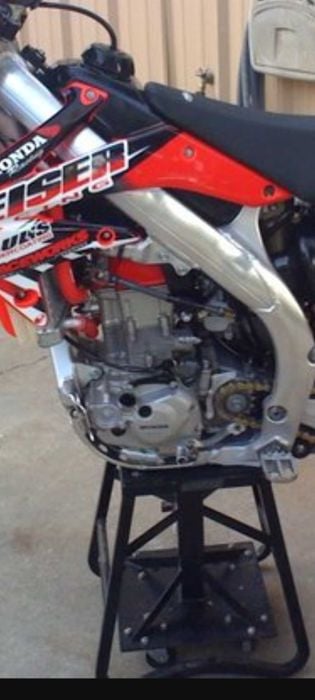 Honda crf 450 rok 02-08 części silnik elektryka
