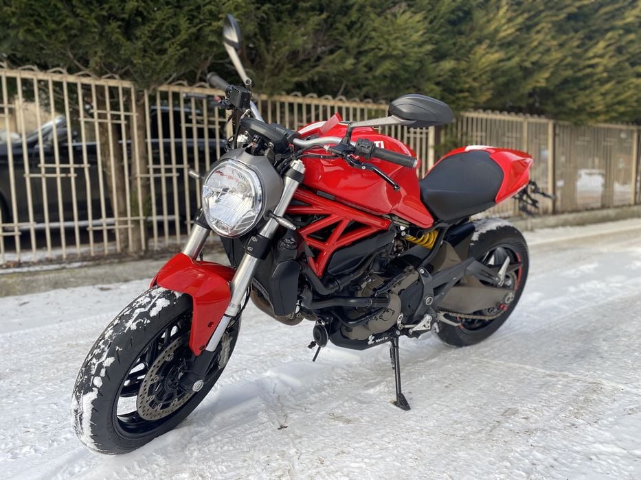 Ducati Monster 821 sprowadzony z Niemiec 2015r. Lekko uszkodzony