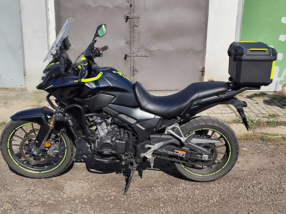 Motocykl Honda CB500X, obniżona, kat. A2, Polski salon