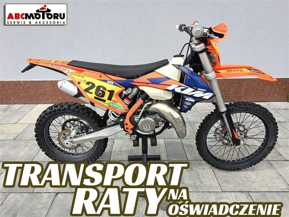 KTM 125 XC-W, 2018 r. DOKUMENTY, transport, raty  jada na kat B!