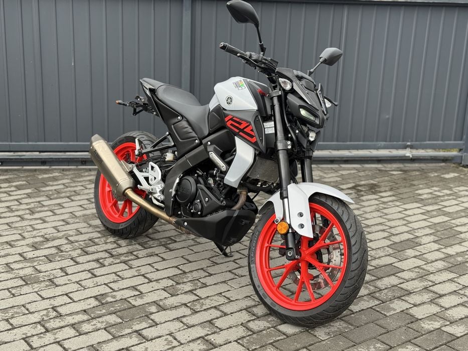 Yamaha mt 125 2020 Akrapovic Ladna