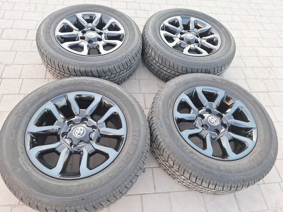 Felgi Aluminiowe Koła Opony 265/60 18" ET30 Toyota Hilux VIII Land Cruiser