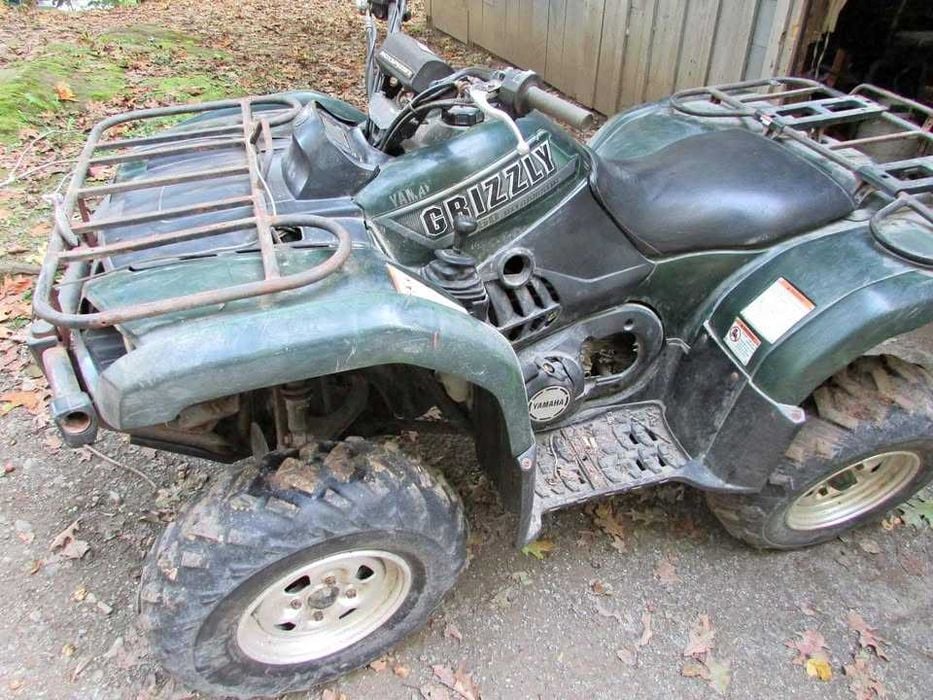 yamaha grizzly 660 rama dok. silnik dyfer modul gaznik wahacz wariator