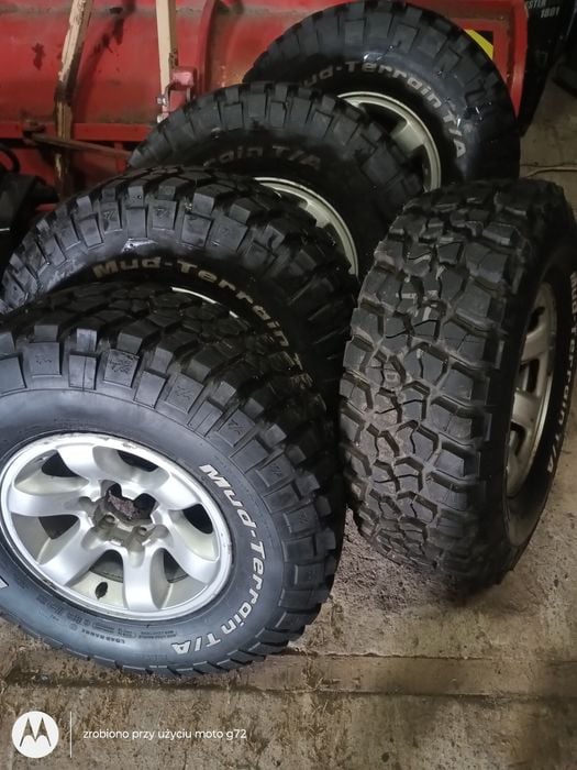 Koła terenowe 33" 5 szt.Nissan patrol 6x139,7