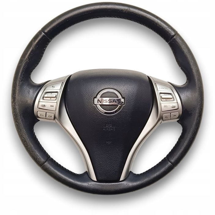KIEROWNICA MULTIFUNKCYJNA SKÓRA NISSAN NAVARA D23