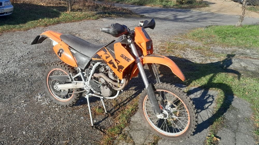 Ktm 625 sxc 2003rok zarejestrowany ubezpieczony