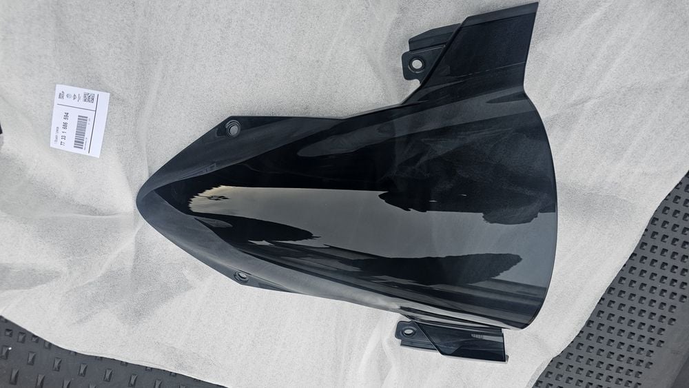 BMW S1000RR K67 2019-26 Szyba czarna wysoka OE
