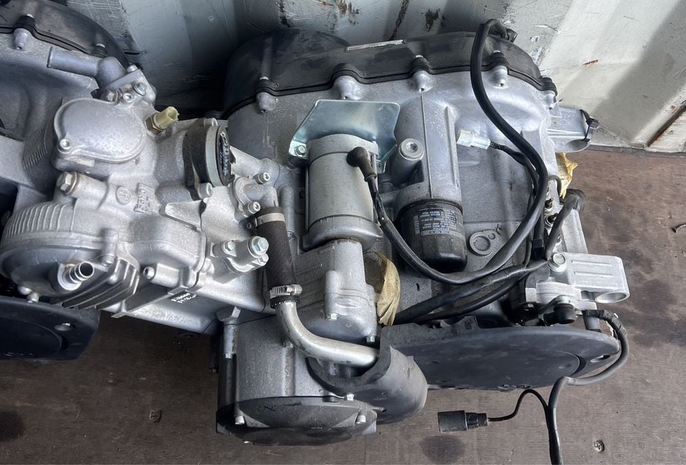 Silnik/engine Yamaha Kodiak Grizzly 450 rozrusznik sprzeglo wariatory