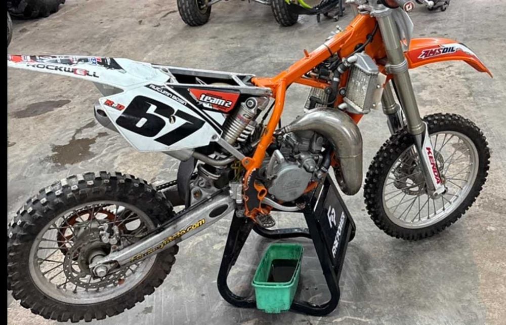 ktm sx 85 06r. lagi wahacz amortyzator polki kierownica pokrywa karter