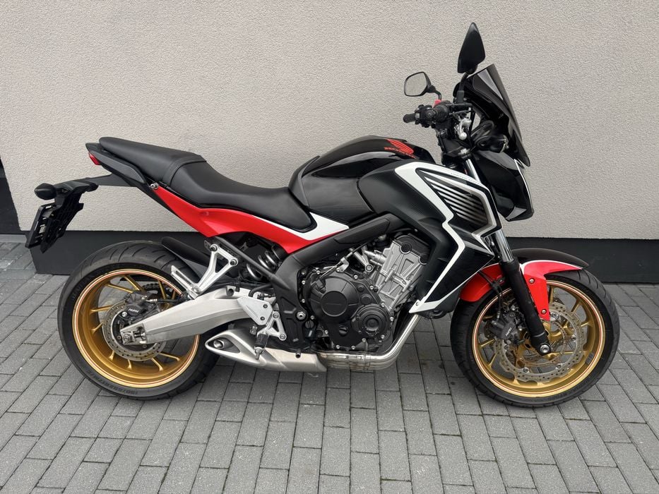 Honda cb 650 piekna kolorystyka