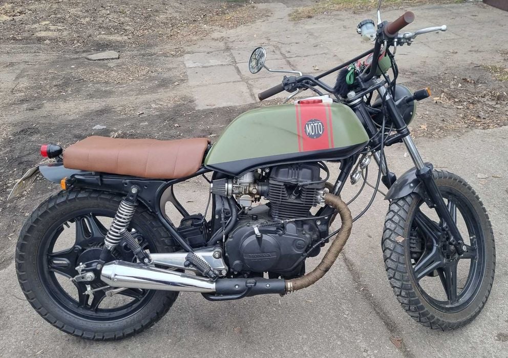 Honda CB 400 T (1982) Scrambler / Custom by Moto Tatoo – Ważne OC i PT
