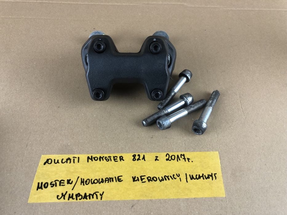Ducati Monster 821 Mostek Mocowanie Kierownicy Uchwyt Cymbanty 2017