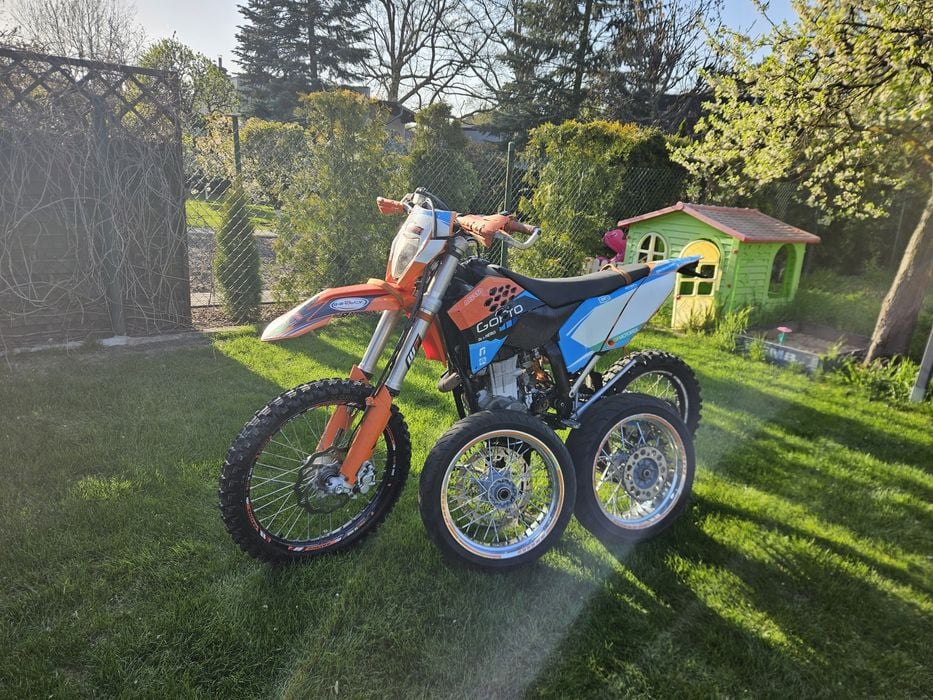 KTM exc 450 excf supermotl zarejestrowany 350 250