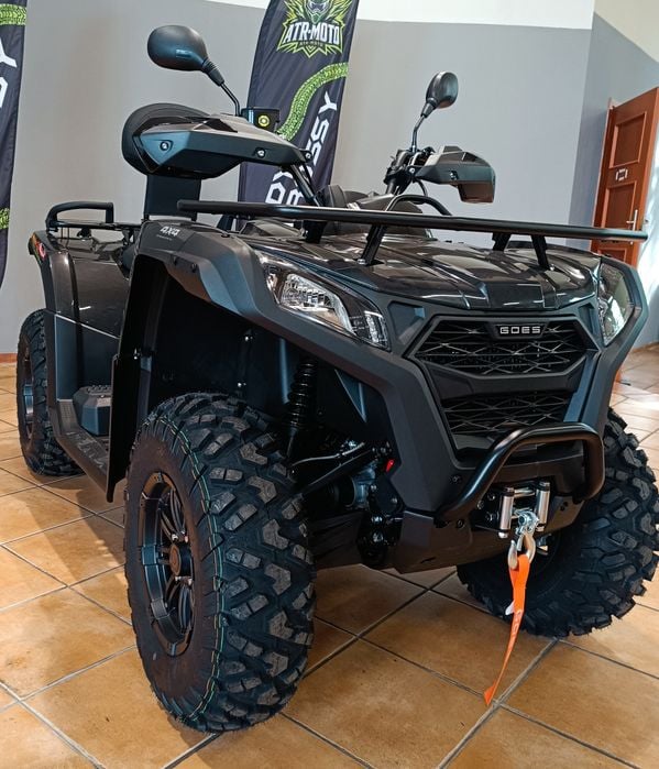 Wielki QUAD CF MOTO GOES TERROX 500 Homologacja 4X4 HAK WyciągarkaRATY