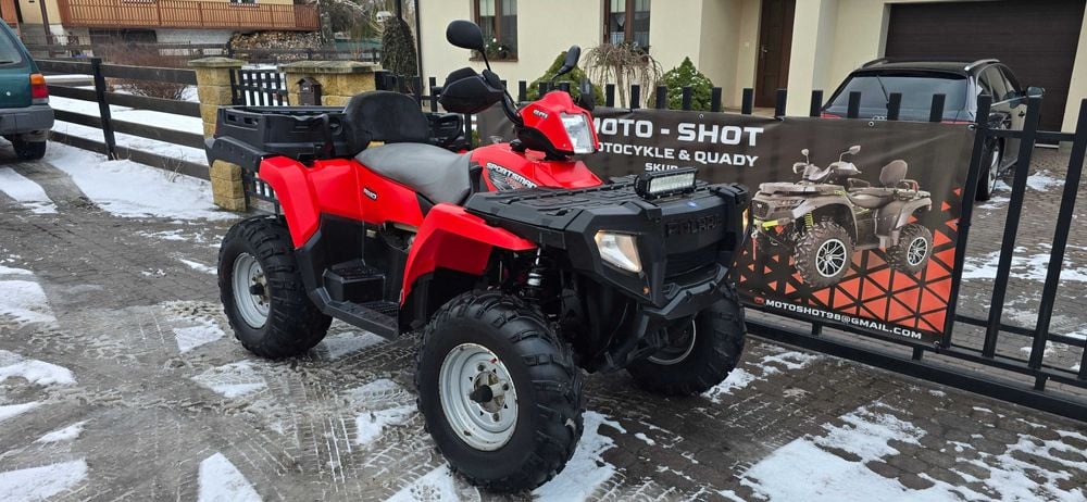 Quad Polaris Sportsman 500 LONG 4x4! 2007r!Homologacja L7e 15Kw!Kiper!