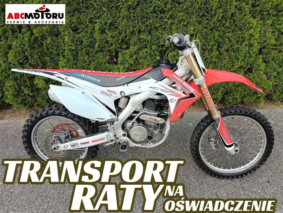 Honda CRF 250, 2016 r. NOWA OPONA, transport,  raty na oświadczenie!