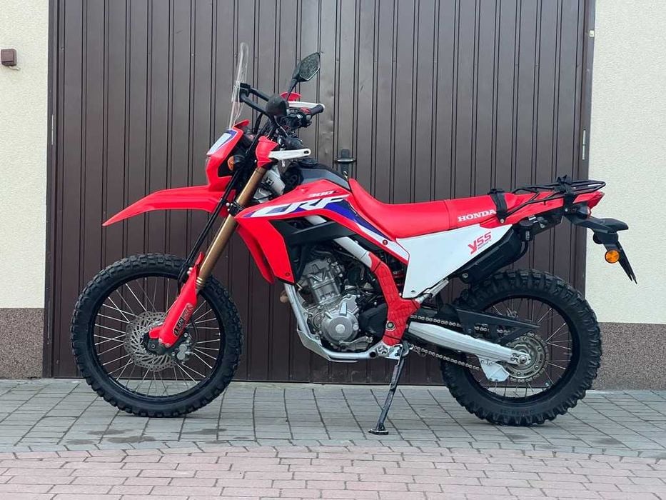 Honda CRF300L Doinwestowana/YSS/olejarka/szyba/bagaznik/osłony/USB