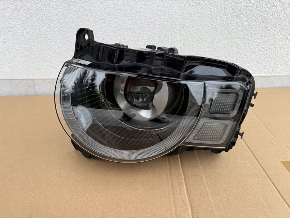 land rover defender ii l663 2020- lampa lewa matrix full led kpl demont eu
