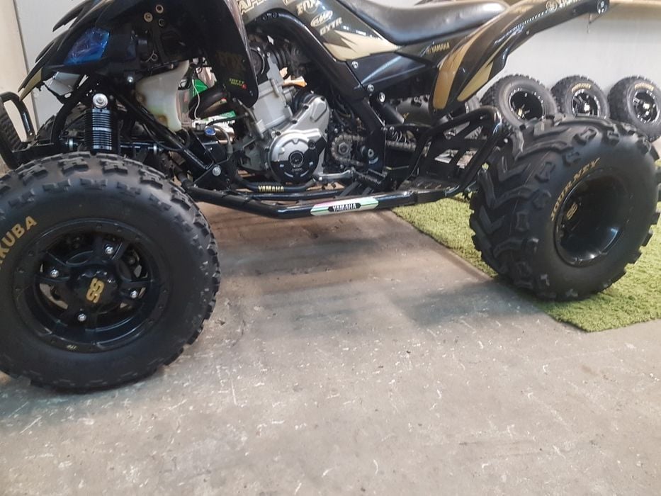 Yamaha Raptor 700 felgi ss itp  kartery skrzynia amor  skrzynia lampy