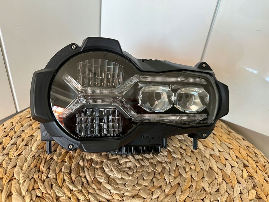 bmw r1250 gs 2019- lampa przod full led nowa eu idealna nie adaptive