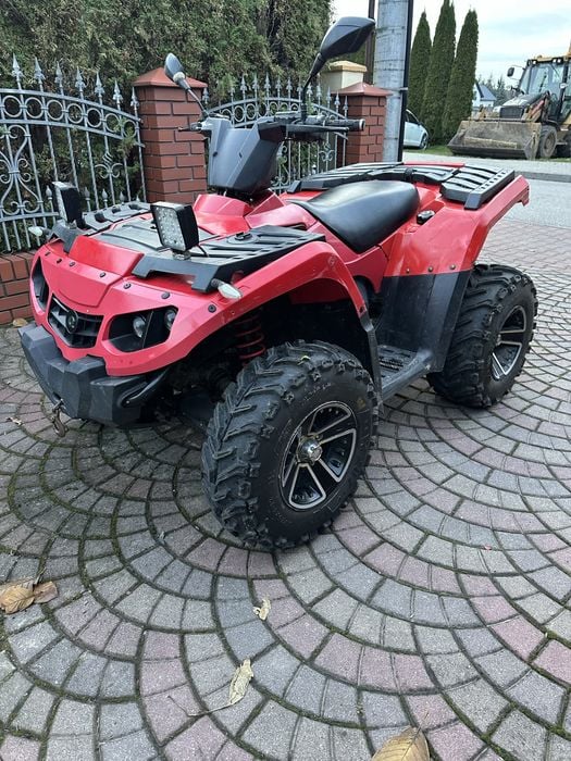 2014 4x4 zarejestrowany l7e  Dinli 400 grizzly can am cf moto polaris