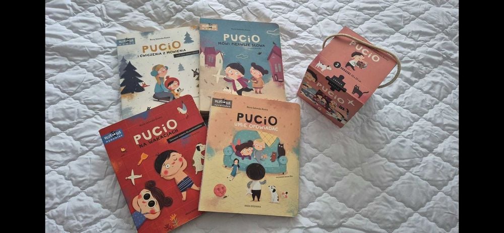 Pucio - zestaw książek i puzzle