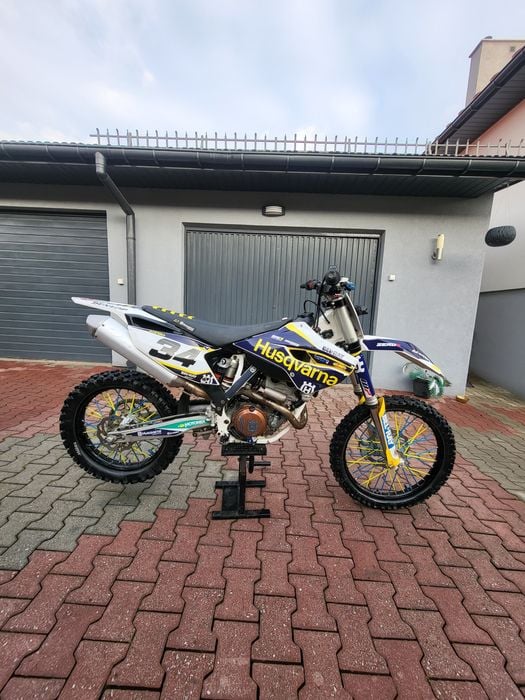 Motocykl cross husqvarna fc 250 wtrysk rozrusznik