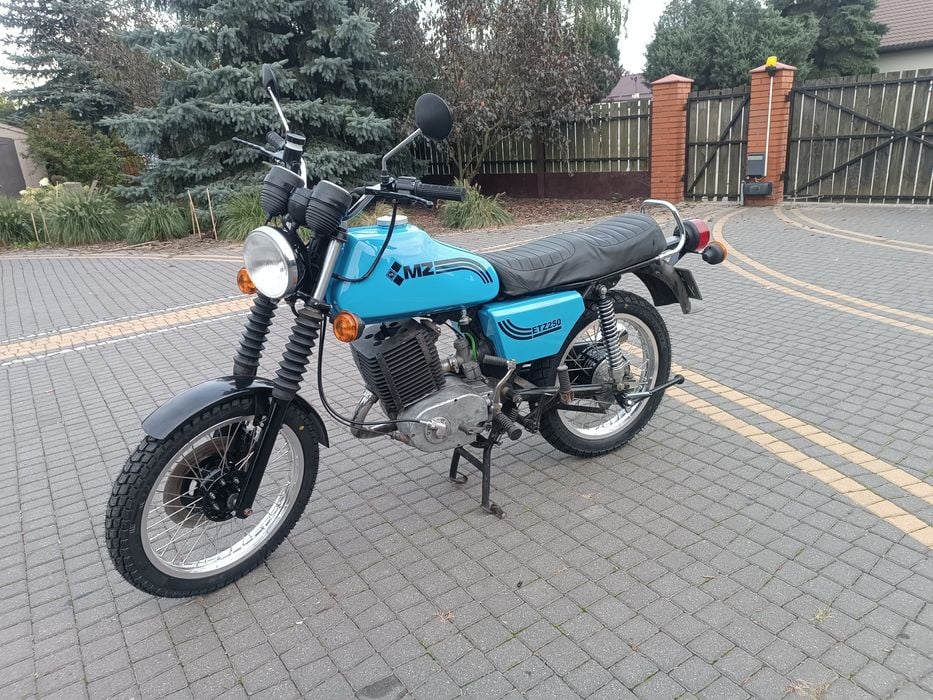 MZ Etz 250 zamiana zamienię motocykl quad cross prl auto bus